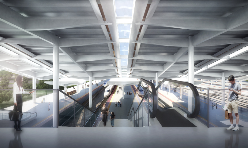 濟(jì)南高鐵青連站房 鋁單板2 濟(jì)南高鐵青連站房 鋁單板2