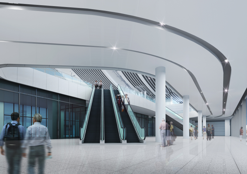 濟(jì)南高鐵青連站房 鋁單板7 濟(jì)南高鐵青連站房 鋁單板7